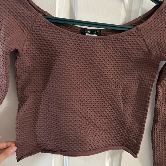 Purple cropped top - Picture 2 of 4